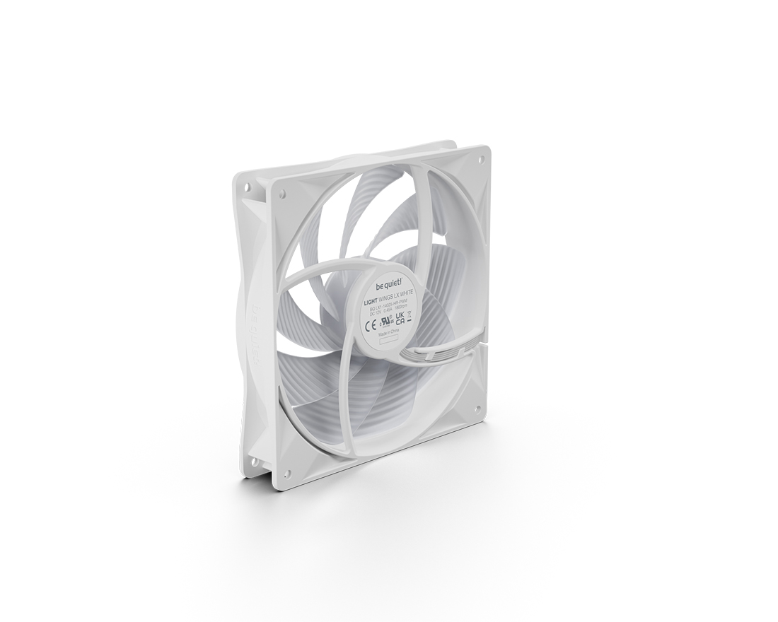 LIGHT WINGS LX | 140mm PWM HS 3-Pack W silent essential Fans from